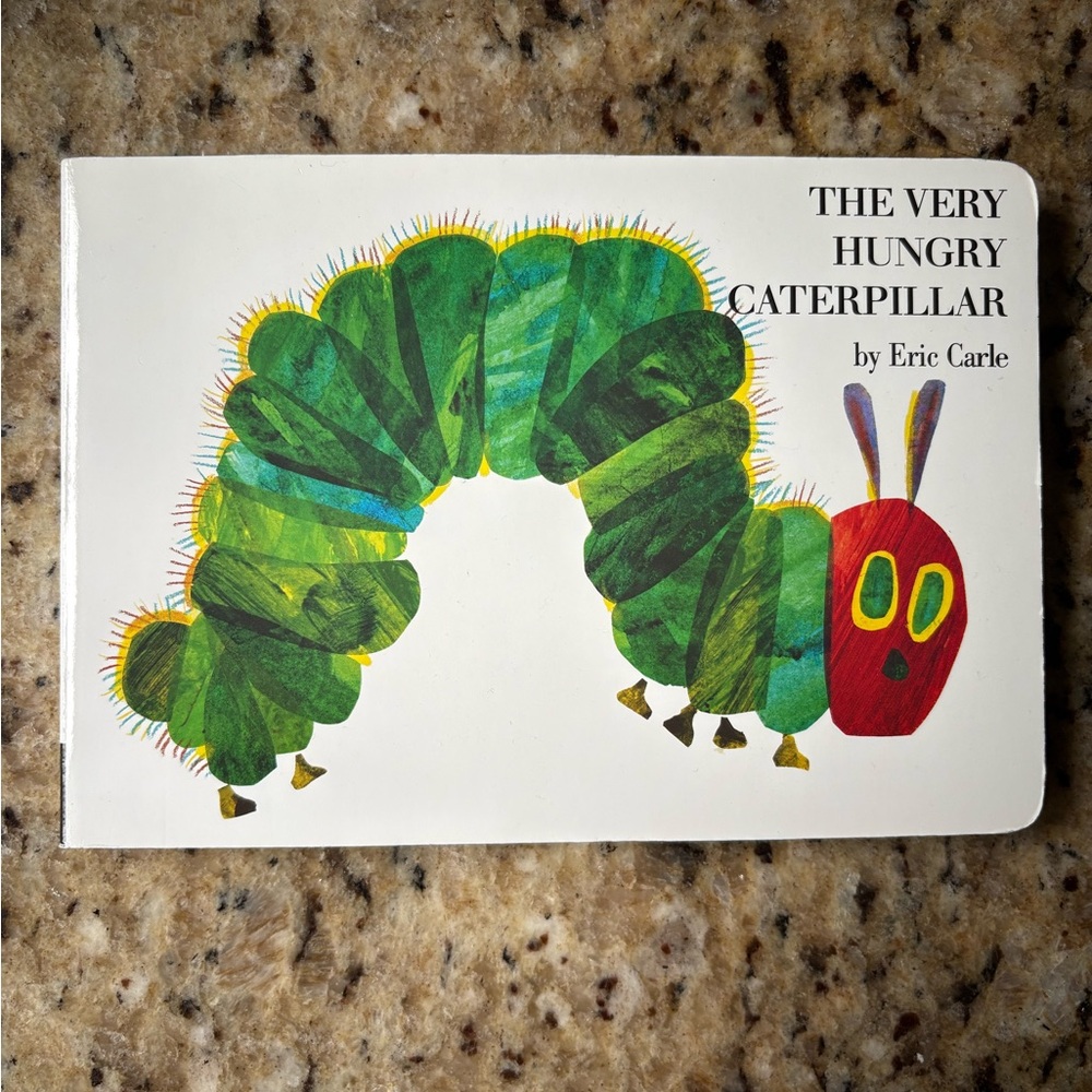 The Very Hungry Caterpillar Book and Stuffed Caterpillar Set